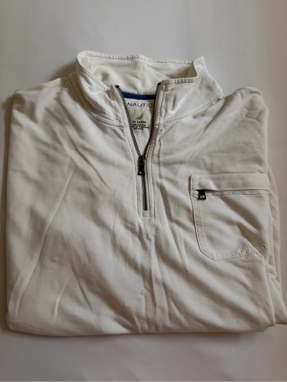 Men's Nautica 1/4 zip pullover 2XL